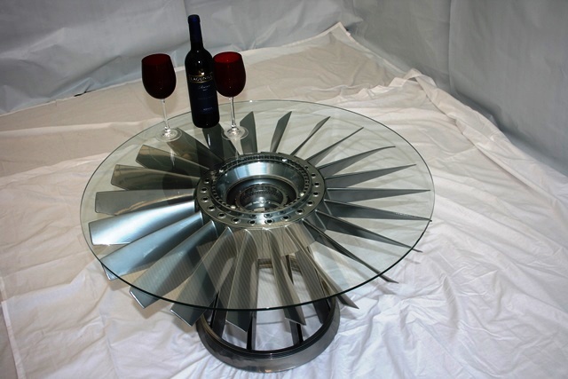 Rolls Royce Jet Fan Blade table